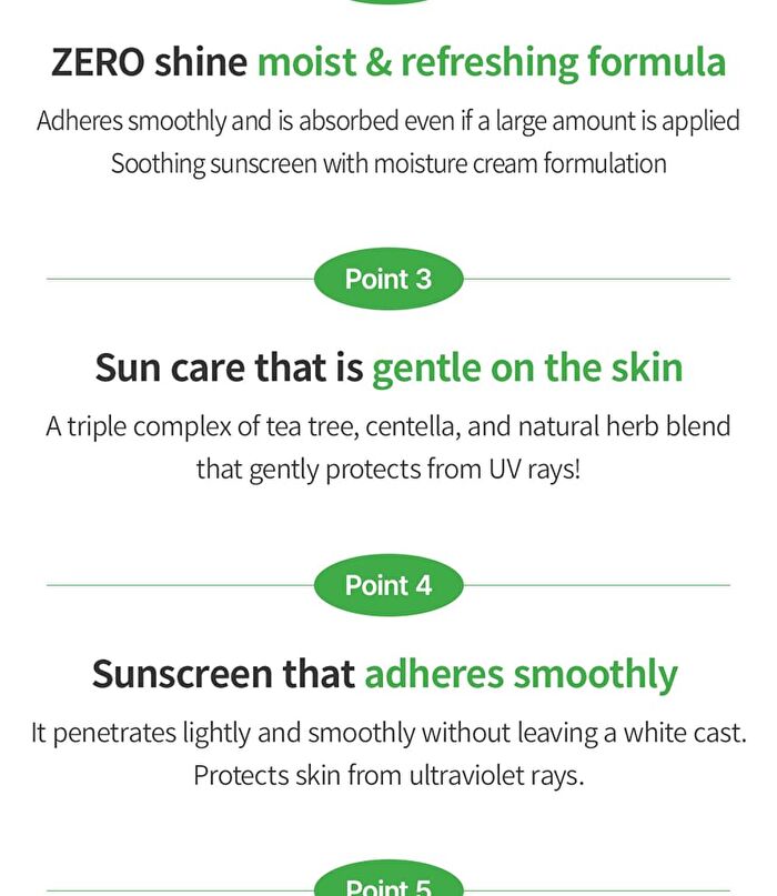 Teatree Herb Tox Cica Sunblock - 50ml