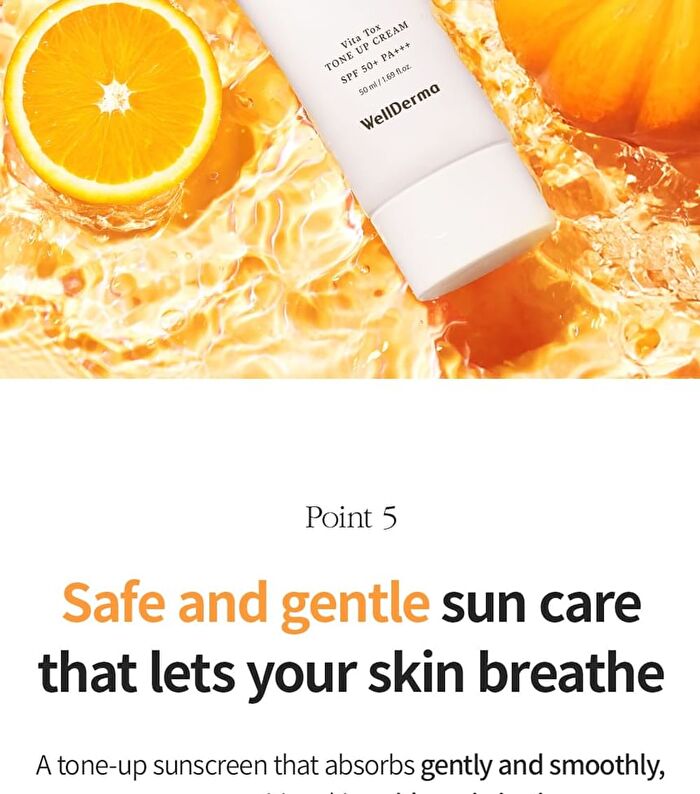 Pumpkin Vita Tox Tone Up Cream - 50ml