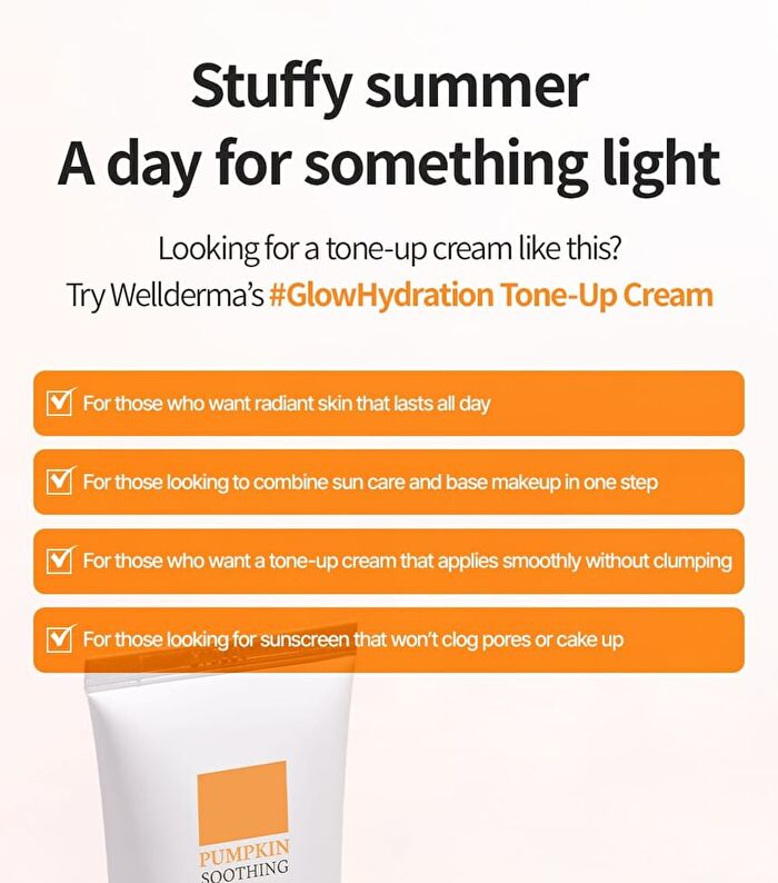 Pumpkin Vita Tox Tone Up Cream - 50ml