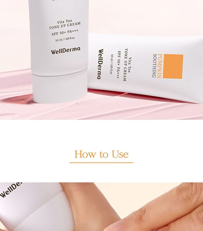 Pumpkin Vita Tox Tone Up Cream - 50ml