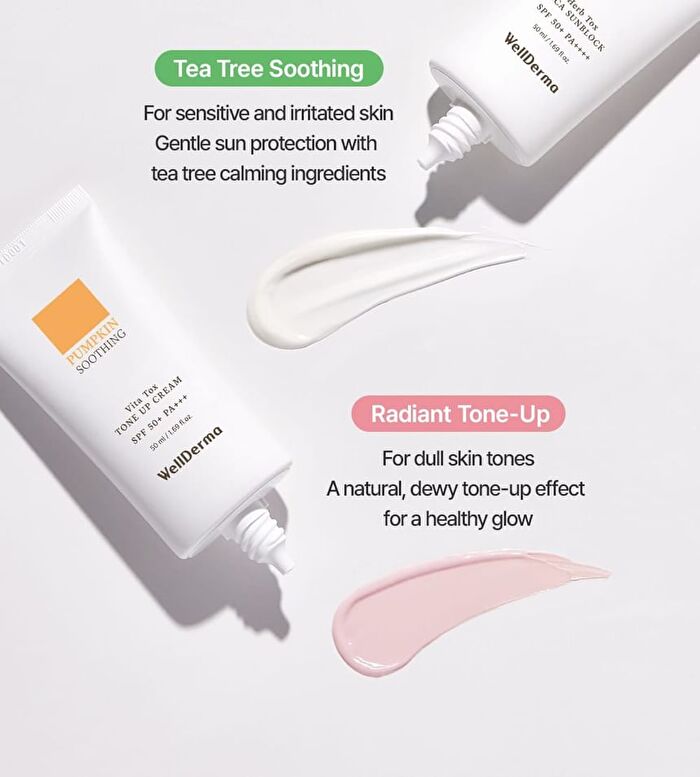 Pumpkin Vita Tox Tone Up Cream - 50ml