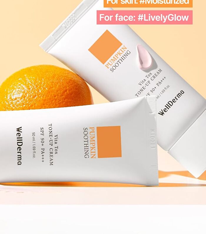 Pumpkin Vita Tox Tone Up Cream - 50ml