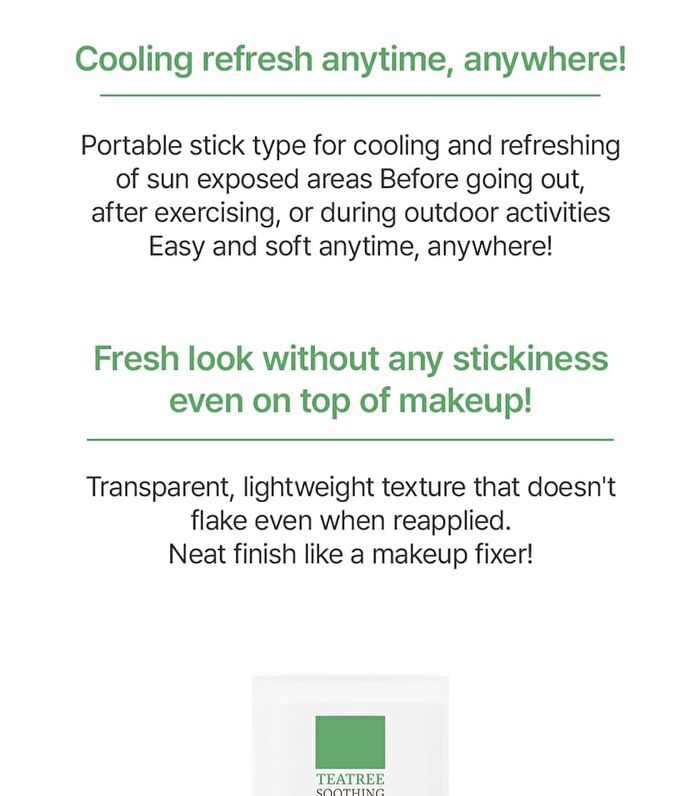Teatree Herb Tox Cica Sun Stick - 19g