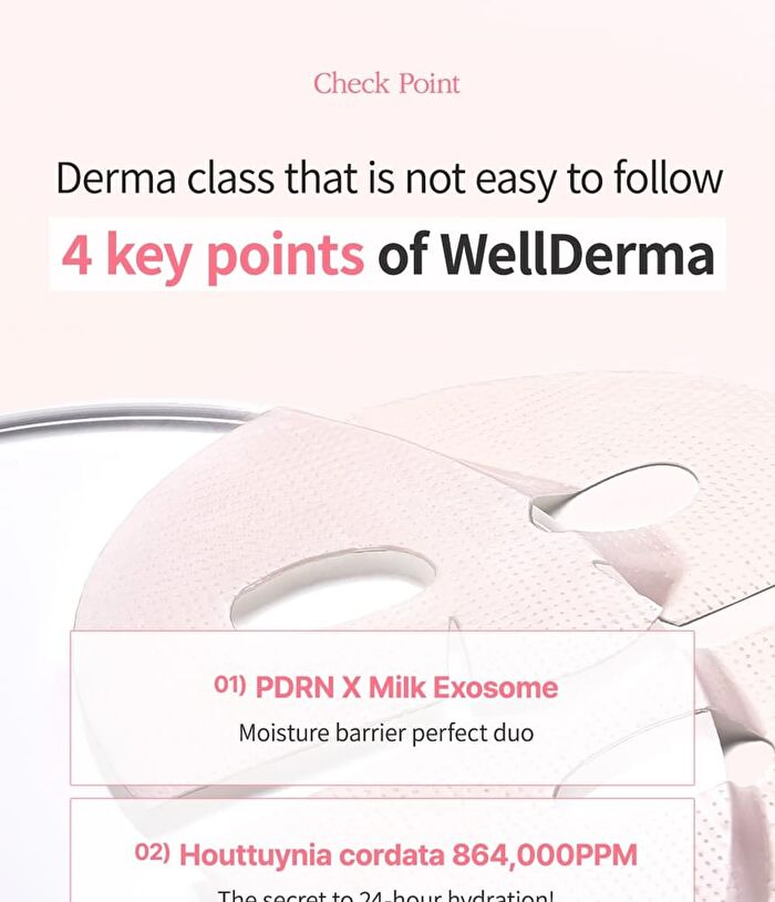 Premium PDRN Exosome Hydrogel Fitting Mask Set - 30g x 4 sheets