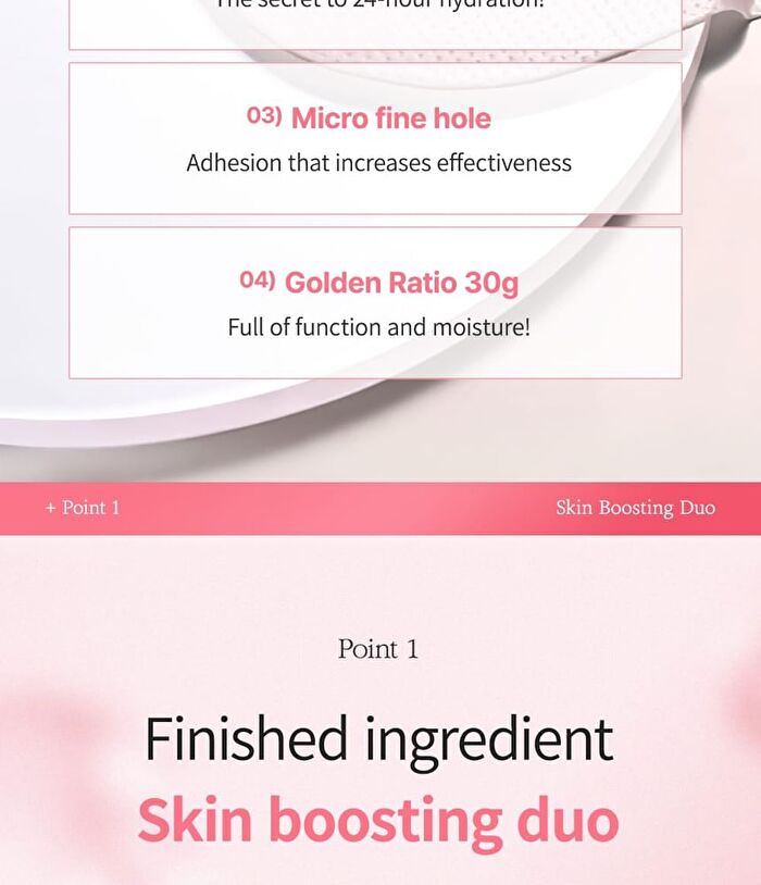 Premium PDRN Exosome Hydrogel Fitting Mask Set - 30g x 4 sheets