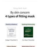 Premium PDRN Exosome Hydrogel Fitting Mask Set - 30g x 4 sheets