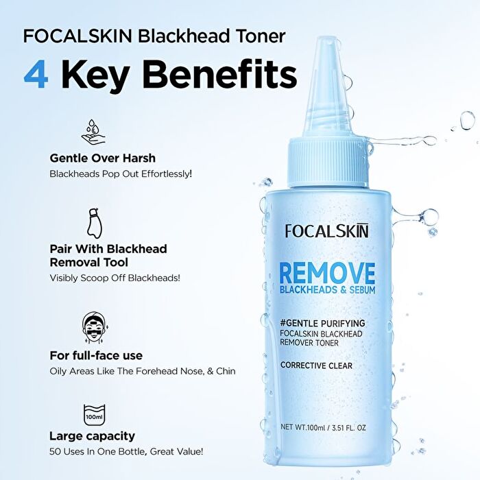 Focalskin Blackhead Remove Toner - #Toner - 100ml