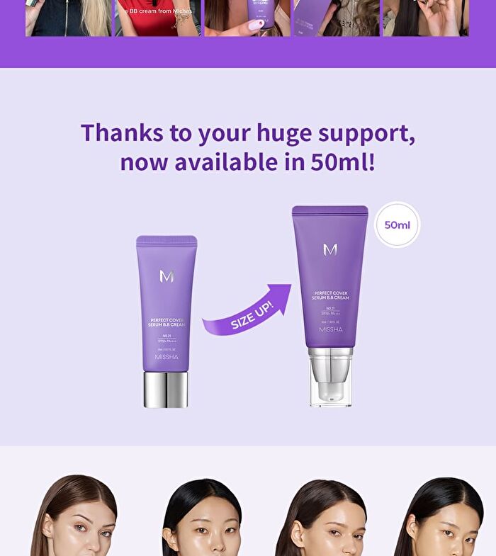 Perfect Cover Serum B.B Cream - 4 Colors - #25 Warm Beige