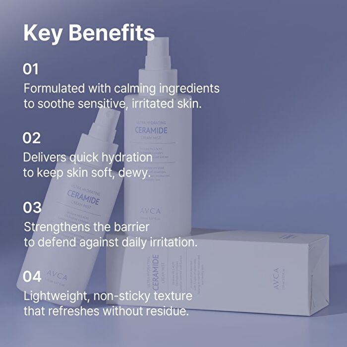 Avca Ultra Hydrating Ceramide Cream Mist - 150ml
