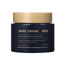 Avca Ultra Nourishing Snail All In One Cream - 100ml