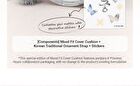 Mood Fit Cover Cushion Princess Hours Collaboration Set - 3 Colors - #01 Pure Fit