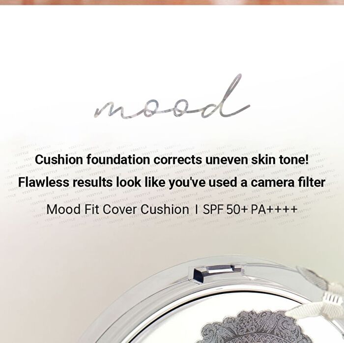 Mood Fit Cover Cushion Princess Hours Collaboration Set - 3 Colors - #02 Ivory Fit