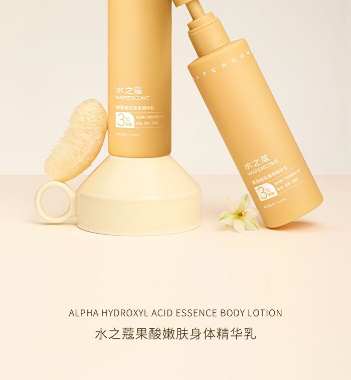 Watercome Alpha Hydroxy Acid (AHA) Rejuvenating Body Lotion - Pomelo - 220g