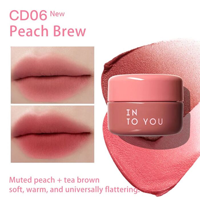 Into You Clash & Dou Lip Mud - 6 Colors - #CD03 Wood Whisper- 5g