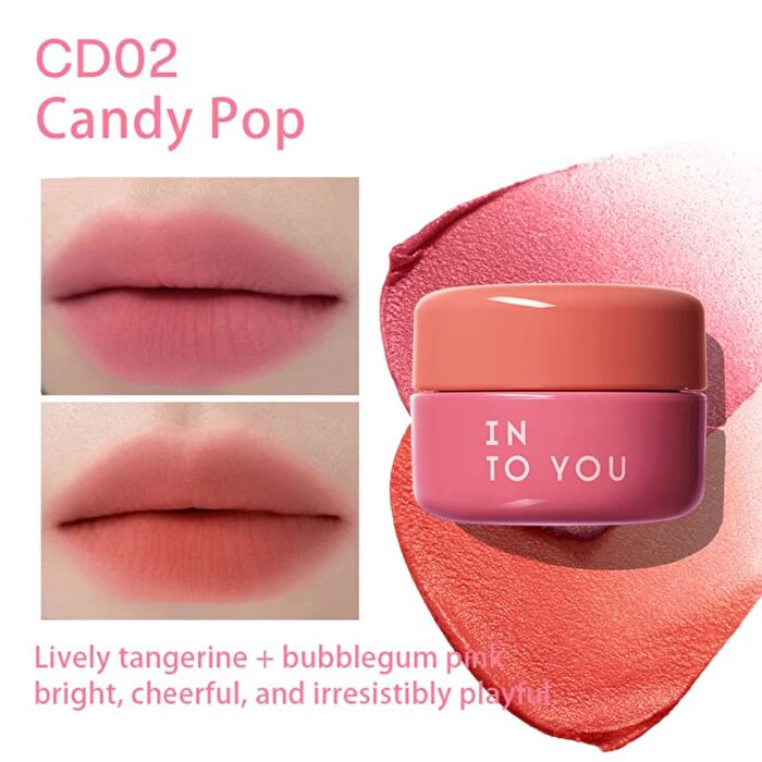 Into You Clash & Dou Lip Mud - 6 Colors - #CD04 Bloom Dust- 5g