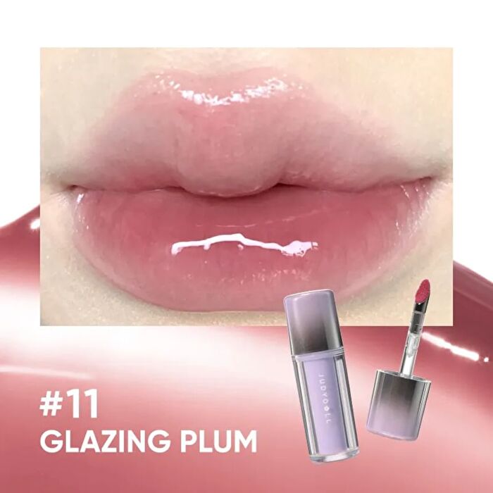 Ice Watery Lip Gloss-Gen 2 - 10 Colors - #11 Glazing Plum - 2.4g