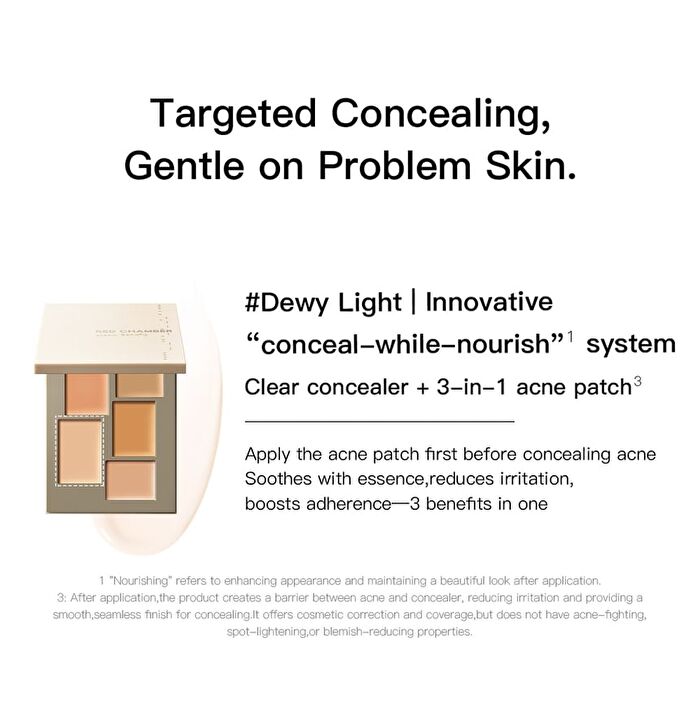 Red Chamber Haruki Concealer Palette - #PC400 - 6.8g