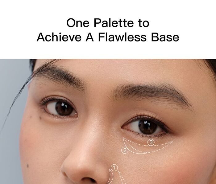 Red Chamber Haruki Concealer Palette - #PC400 - 6.8g