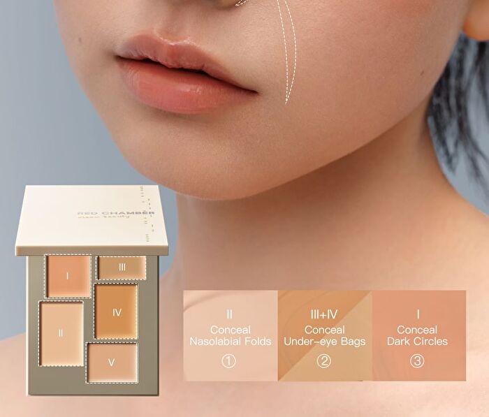 Red Chamber Haruki Concealer Palette - #PC400 - 6.8g