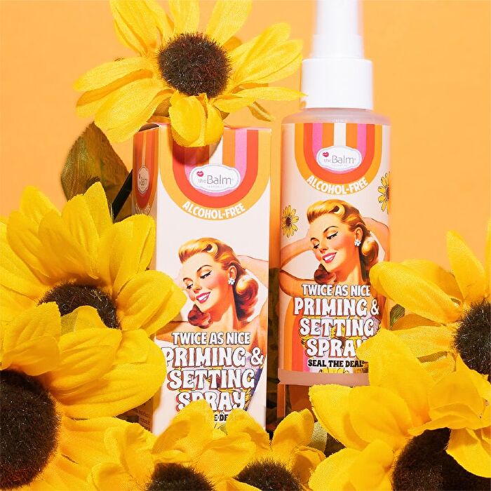 theBalm Twice as Nice : Priming & Setting Spray - Spray - 100 ml