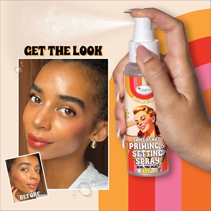 theBalm Twice as Nice : Priming & Setting Spray - Spray - 100 ml