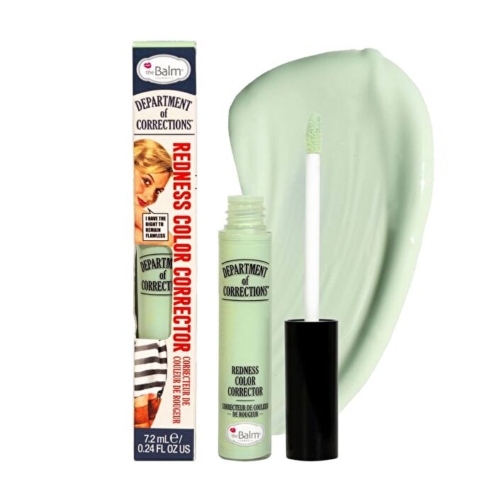 theBalm Dept of Corrections Primer : Redness Color Corrector - Corrector - 7.2ml
