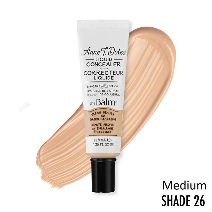 theBalm Anne T. Dotes : Liquid Concealer - 6 Shades - 18# Light - 11.8 ml