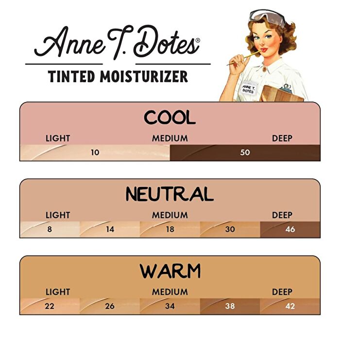 theBalm Anne T. Dotes : Tinted Moisturizer - 42# Deep - 30ml