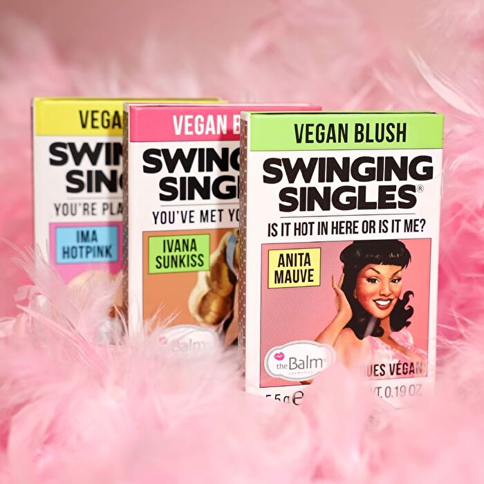 theBalm Swinging Singles Blush - 3 Colors - Ivana Sunkiss - 5.5g