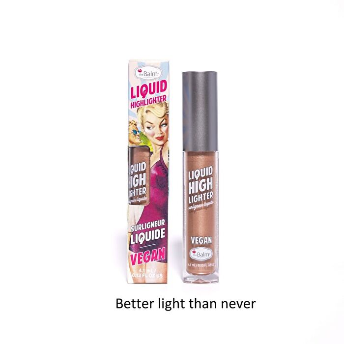 theBalm Liquid Highlighter - 2 Colors - Better light than never - 4.1ml