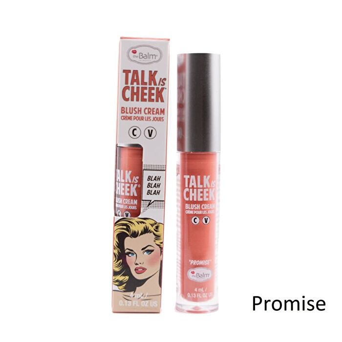 theBalm Talk is Cheek : Cream Blush - 6 Colors - Chatter - 4ml