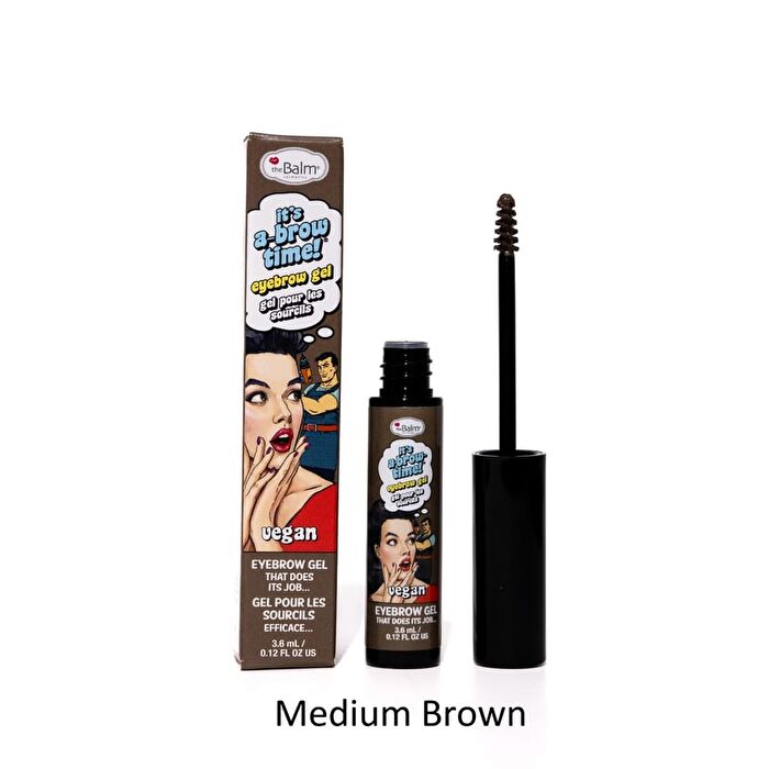 theBalm It\'s a Brow Time! Eyebrow Gel - 4 Colors - Blonde Brown - 3.6g