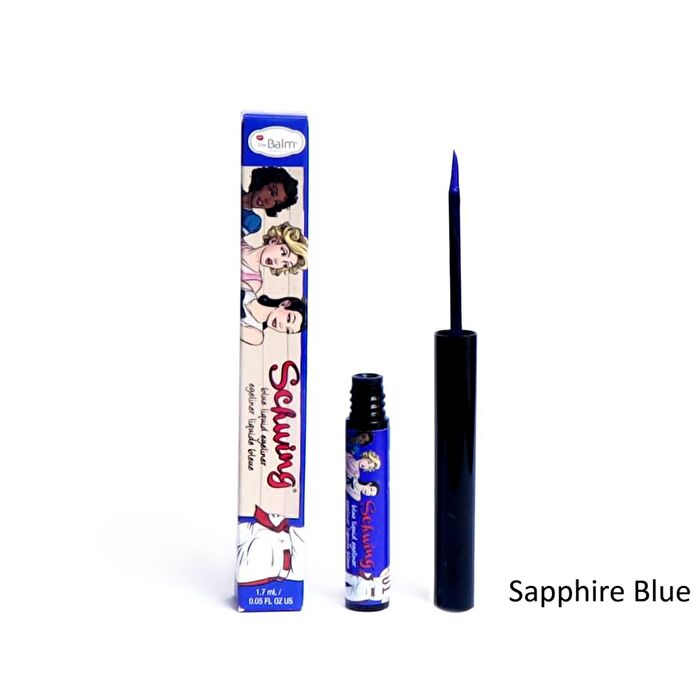 theBalm Schwing : Liquid Eyeliner - Sapphire Blue  - 1.7ml