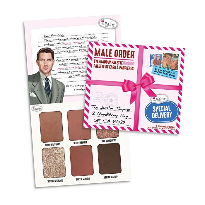 theBalm Male Order : Special Delivery Eyeshadow Palette - Special Delivery - 13.2g