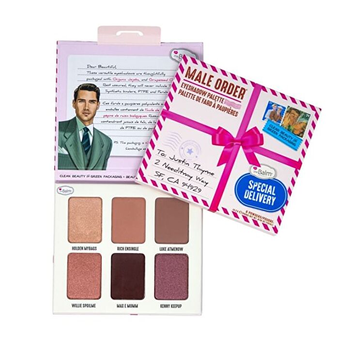 theBalm Male Order : Special Delivery Eyeshadow Palette - Special Delivery - 13.2g
