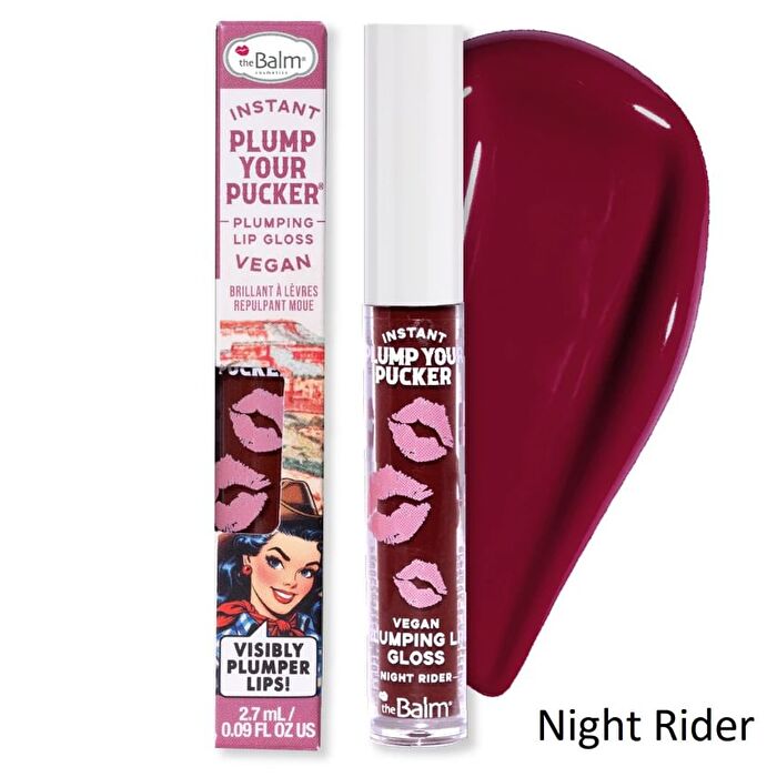theBalm Instant Plump Your Pucker : Plumping Lip Gloss - 7 Colors - Giddy-Up - 2.7ml