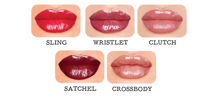 theBalm Purse-Worthy : Lip Gloss - 5 Colors - Crossbody - 7ml