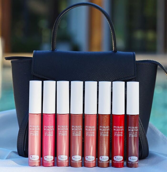 theBalm Purse-Worthy : Lip Gloss - 5 Colors - Satchel - 7ml