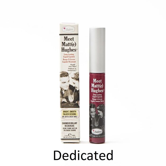 theBalm Meet Matte Hughes : Matte Liquid Lipstick - 12 Colors - Generous - 7.4ml