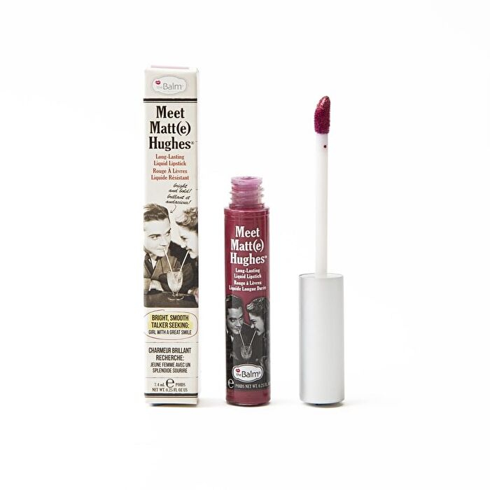theBalm Meet Matte Hughes : Matte Liquid Lipstick - 12 Colors - Generous - 7.4ml