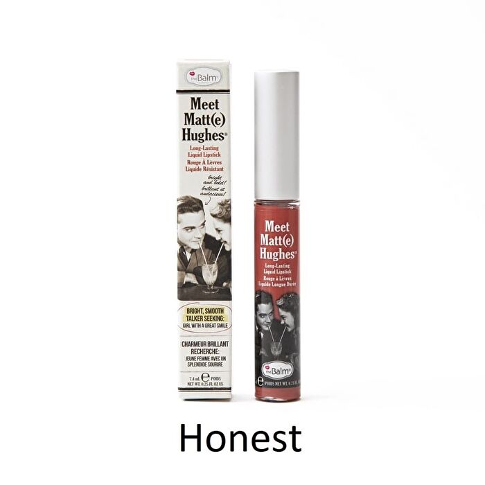 theBalm Meet Matte Hughes : Matte Liquid Lipstick - 12 Colors - Generous - 7.4ml