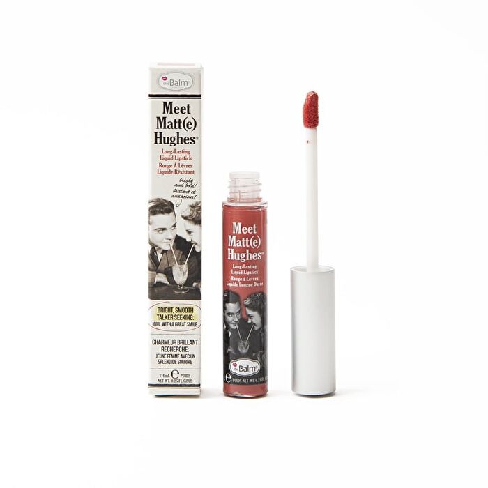 theBalm Meet Matte Hughes : Matte Liquid Lipstick - 12 Colors - Generous - 7.4ml