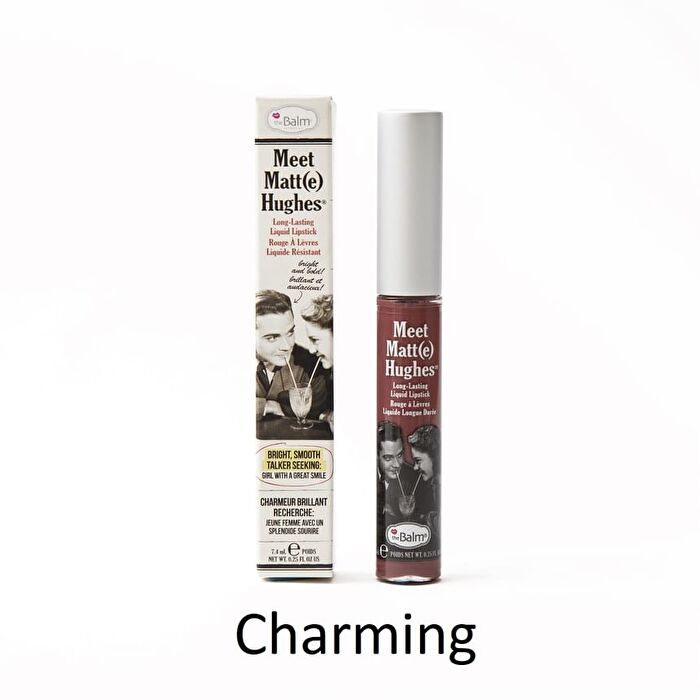 theBalm Meet Matte Hughes : Matte Liquid Lipstick - 12 Colors - Generous - 7.4ml