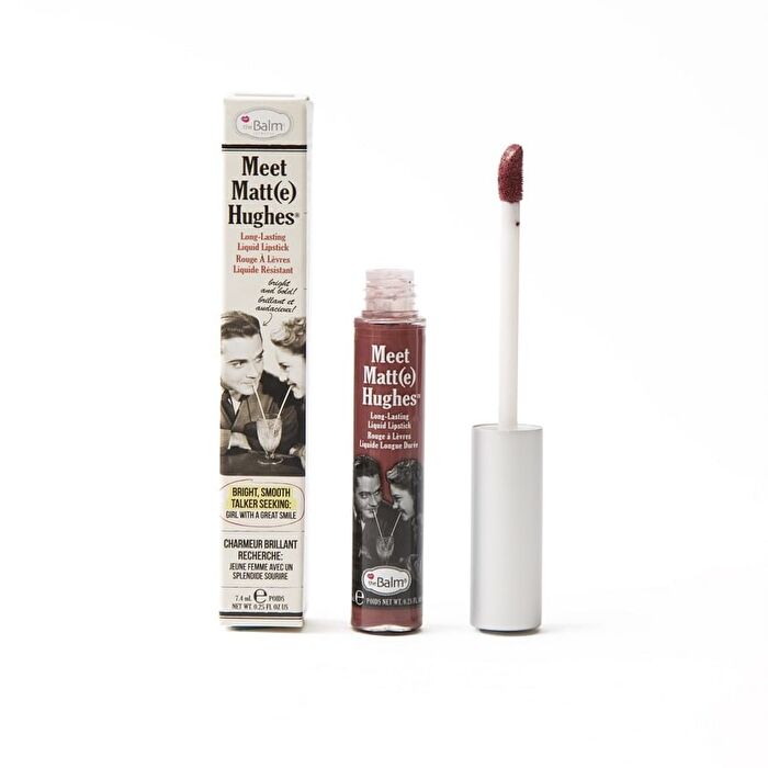 theBalm Meet Matte Hughes : Matte Liquid Lipstick - 12 Colors - Generous - 7.4ml