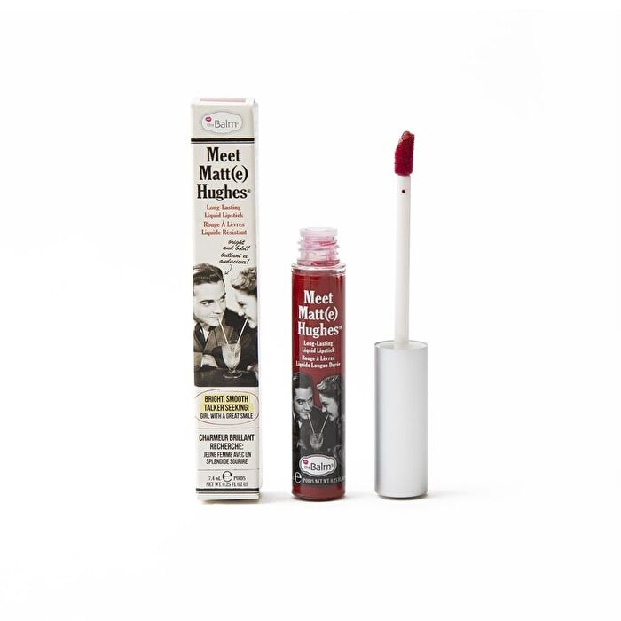 theBalm Meet Matte Hughes : Matte Liquid Lipstick - 12 Colors - Generous - 7.4ml