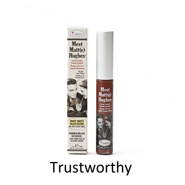 theBalm Meet Matte Hughes : Matte Liquid Lipstick - 12 Colors - Generous - 7.4ml