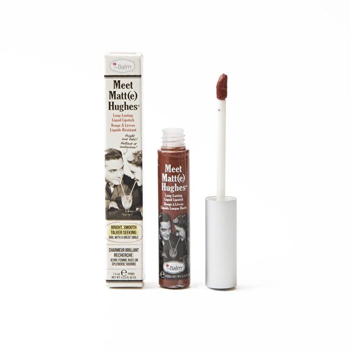 theBalm Meet Matte Hughes : Matte Liquid Lipstick - 12 Colors - Generous - 7.4ml
