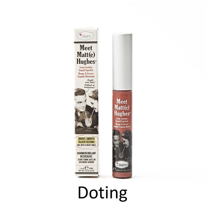 theBalm Meet Matte Hughes : Matte Liquid Lipstick - 12 Colors - Generous - 7.4ml