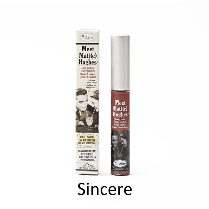 theBalm Meet Matte Hughes : Matte Liquid Lipstick - 12 Colors - Generous - 7.4ml