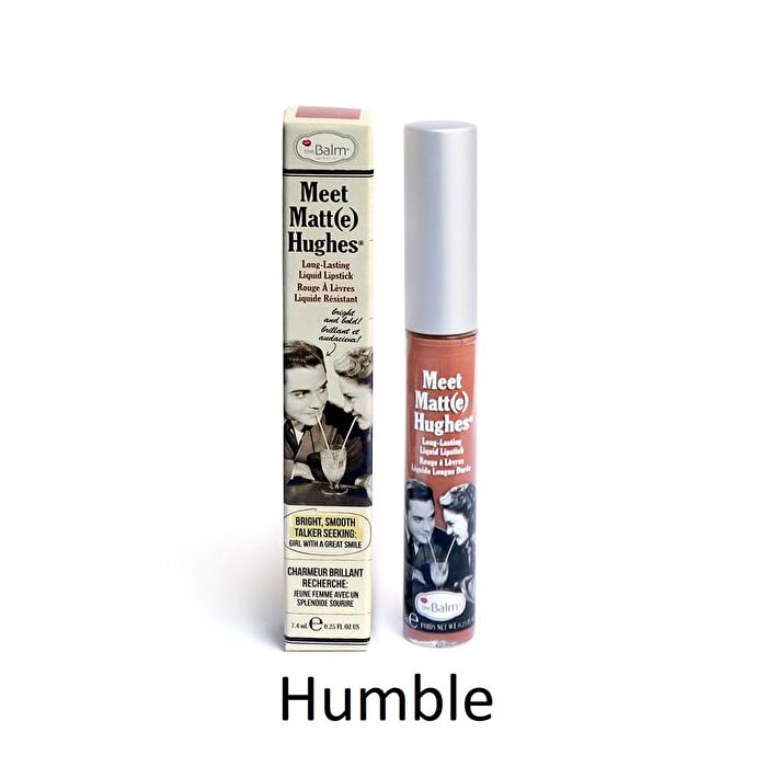 theBalm Meet Matte Hughes : Matte Liquid Lipstick - 12 Colors - Generous - 7.4ml